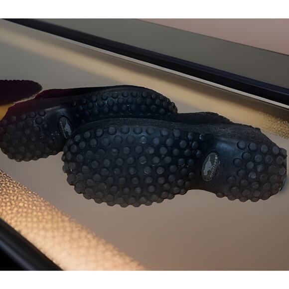 Rocket Dog Fuzzy Black Platform Clogs Women's Size 9M Y2K Style Shoes - Picture 6 of 6